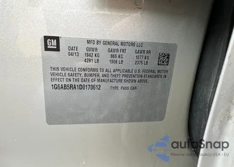 1G6AB5RA1D0170612